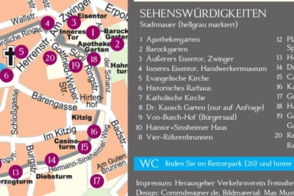 Freinsheim Altstadt Lägenhet Exteriör bild